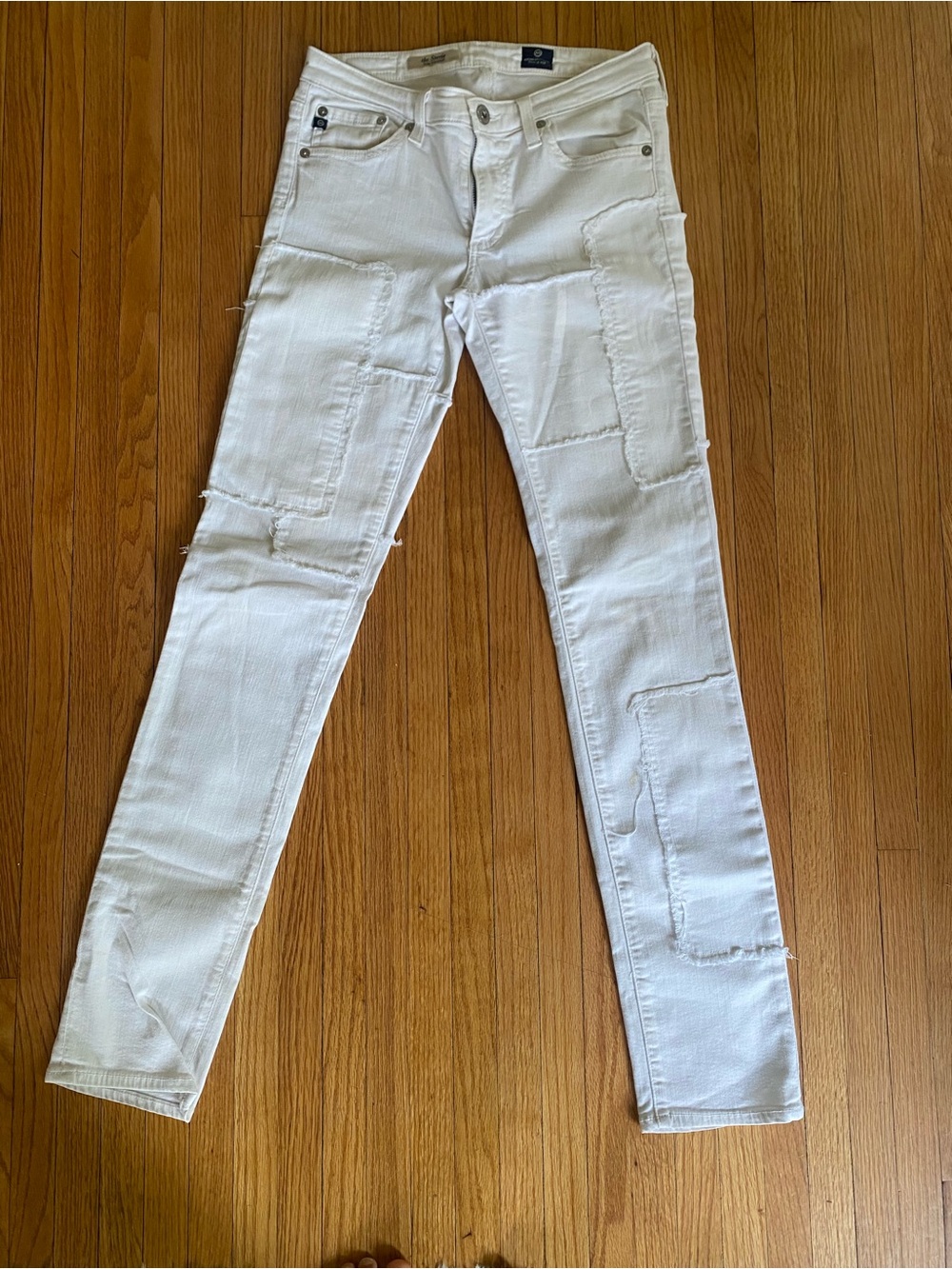 AG Adriano Goldschmied Women's Skinny Jeans in White